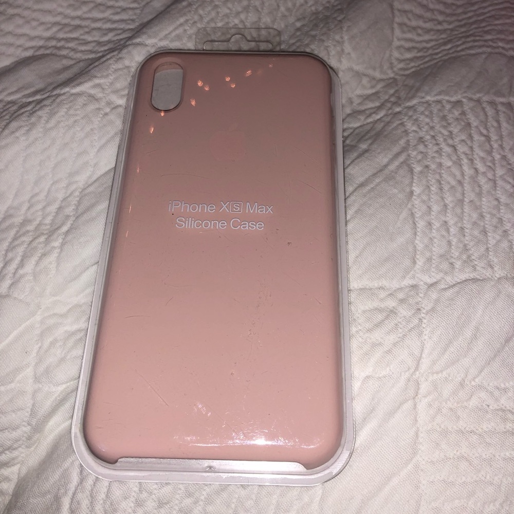 iPhone XS Max pink sand phone case
